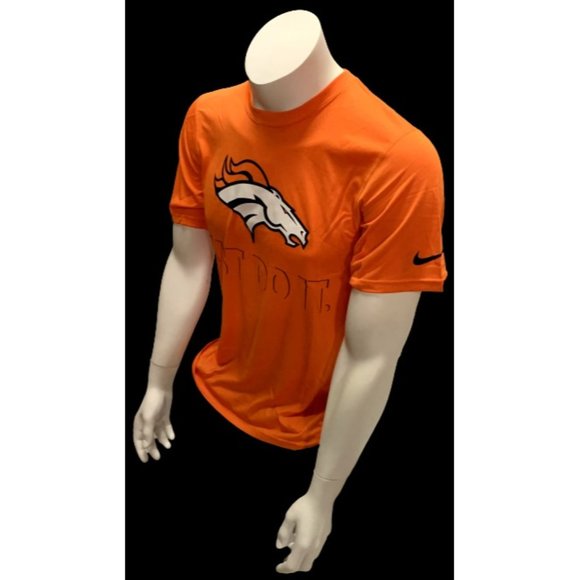 Nike Dri Fit Mens Denver Broncos Orange 
